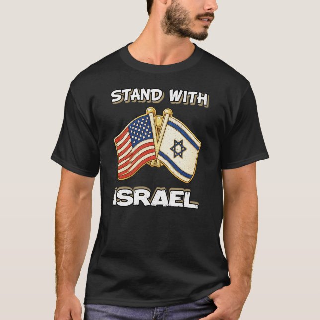 CAMISETA APOIE ISRAEL (Frente)