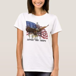 CAMISETA APOIE NOSSAS TROPAS
