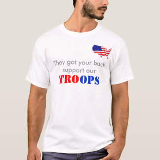 Camiseta Apoie nossas tropas