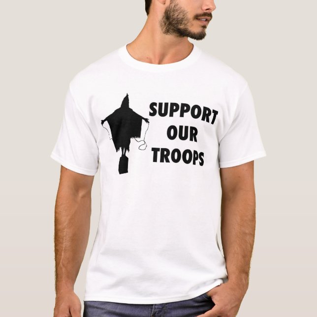 Camiseta Apoie nossas tropas (Frente)