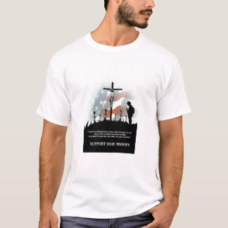 Camiseta Apoie nossas tropas