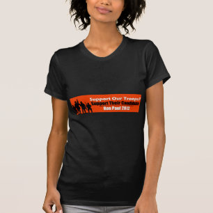 Camiseta Apoie nossas tropas? Apoie seu candidato!