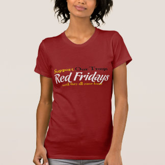 Camiseta Apoie nosso T das tropas com amarelo