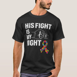 Camiseta Apoie o Filho Irmão Autismo Conscientes De Sua Lut