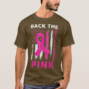 Camiseta Apoie O Rosa Conscientização do Câncer de Mama Ban