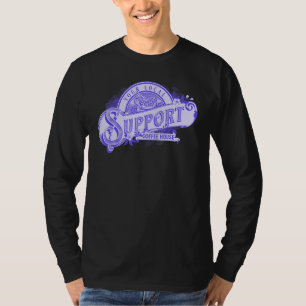 Camiseta Apoie o Seu Local Cafeteria Beber Café Homens