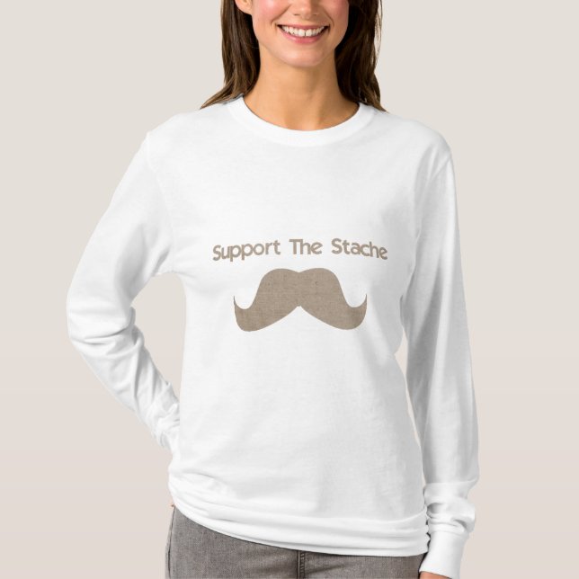 Camiseta Apoie o Stache (Frente)