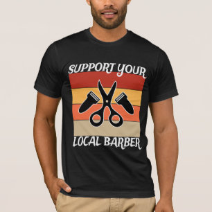 Camiseta Apoie Seu Barbeiro Local