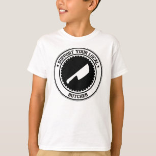 Camiseta Apoie seu carniceiro local