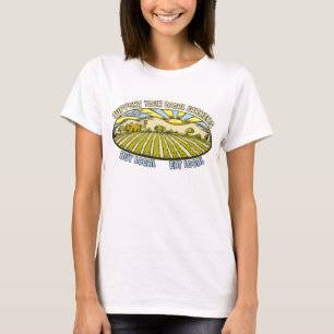 Camiseta Apoie seus fazendeiros locais