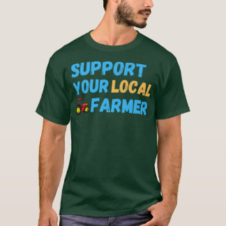 Camiseta Apoie sua agricultura local