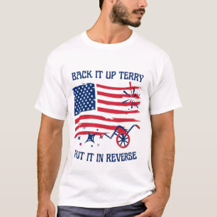 Camiseta Apoie Terry. Coloque-o ao contrário!