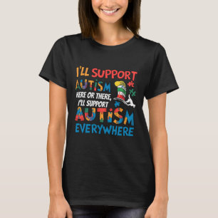 Camiseta Apoio à Conscientização do Autismo – Vésp