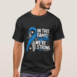 Camiseta Apoio à Diabetes Família Diabética T2d T1d Diabete