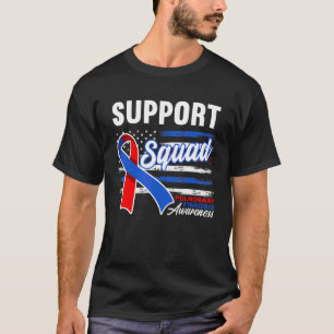 Camiseta Apoio à Doença Pulmonar do Esquadrão I Embolismo P