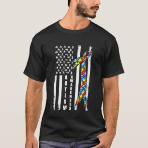 Camiseta Apoio à Neurodiversidade - Fita da Autismo Bandeir