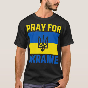 Camiseta Apoio A Posição Da Ucrânia Em Relação À Fla Ucrani