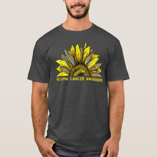 Camiseta Apoio à sensibilização dos Canceres de Sunflower L