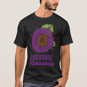 Camiseta Apoio à Sensibilização para a Sobredosagem da Fita