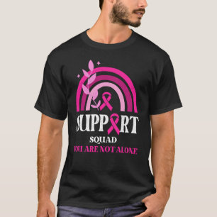 Camiseta Apoio à sensibilização para o Cancer de mama em es