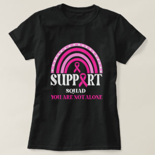 Camiseta Apoio à sensibilização para o Cancer de mama em es