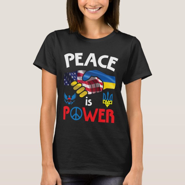 Camiseta Apoio A Ucrânia (Frente)