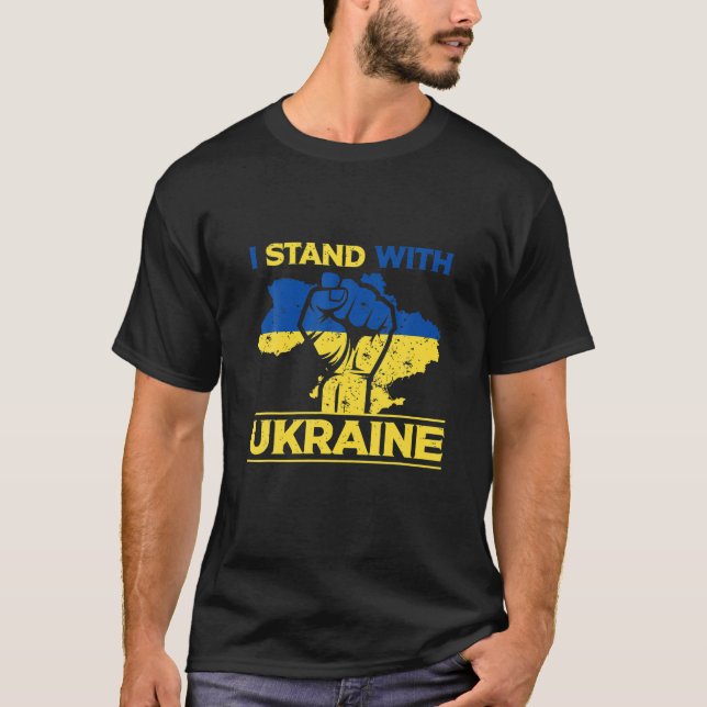 Camiseta Apoio A Ucrânia (Frente)