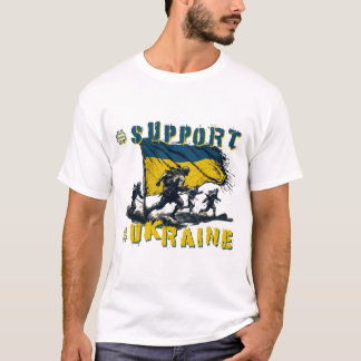 CAMISETA APOIO À UCRÂNIA - SALVAR A UCRÂNIA
