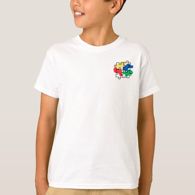 Camiseta Apoio ao Autismo (Frente)