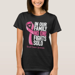 Camiseta Apoio ao cancer de mama Família Mulheres Cancer A