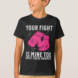 Camiseta Apoio ao cancer de mama Oferece Awarenes ao Cancer