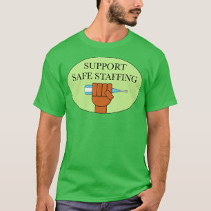 Camiseta Apoio ao Fundo de Segurança do Pessoal Hospitais P