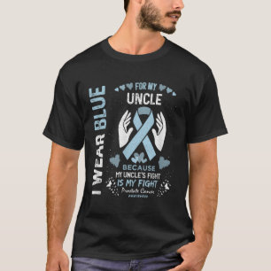 Camiseta Apoio ao Sobrevivente de Câncer de Próstata Eu Uso