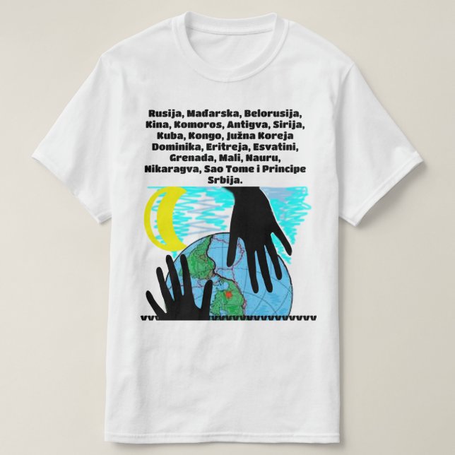 Camiseta apoio aos amigos (Frente do Design)