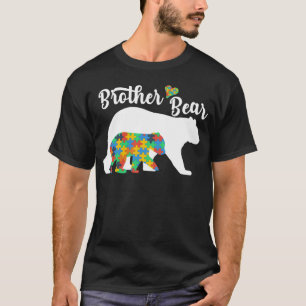 Camiseta Apoio Autista Conscientização da Autismo Irmão Urs