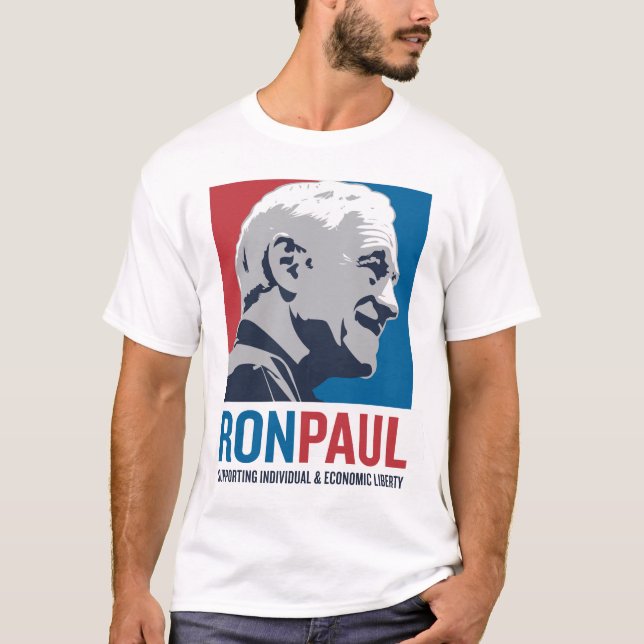 Camiseta Apoio de Ron Paul (Frente)