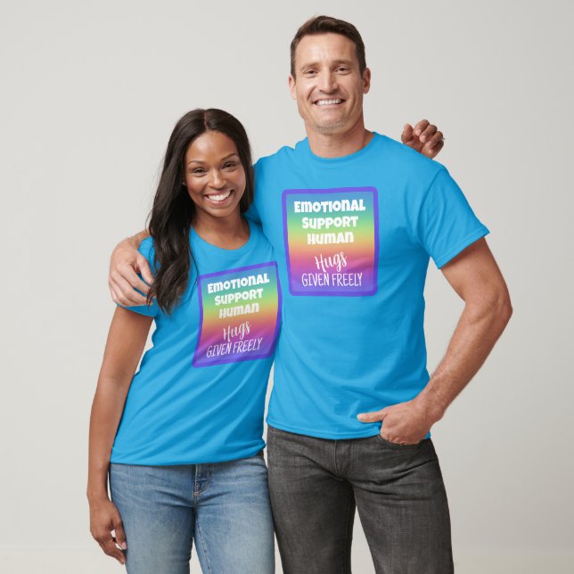 Camiseta Apoio Emocional Abraços Humanos Fornecidos Livreme (Unissex)