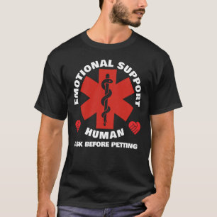 Camiseta Apoio Emocional Humano - frente