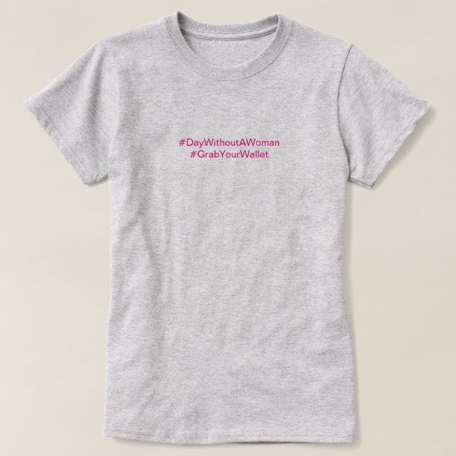 Camiseta Apoio Empresas Que Apoiam As Mulheres De Rosa (Frente do Design)