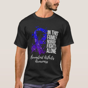 Camiseta Apoio Familiar Conscientização sobre Artrite Reuma