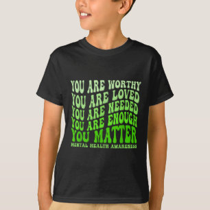 Camiseta Apoio Motivacional Guerreiro Conscientização da Sa