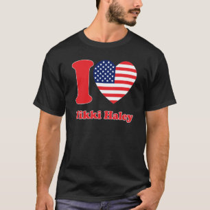 Camiseta Apoio Nikki Haley 2024 Candidata Republicana Eu El