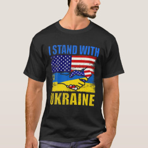 Camiseta Apoio Que Eu Defendo A Ucrânia E O Fl Ucraniano Am