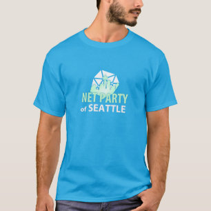 Camiseta Apoio que promove a democracia com o partido