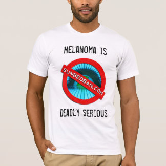 Camiseta Apoio T de Austrália dos pacientes da melanoma de