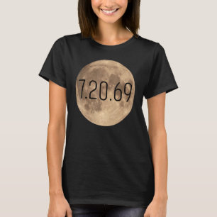 Camiseta Apollo 11 50º aniversário Lua Aterrissagem 20 de j
