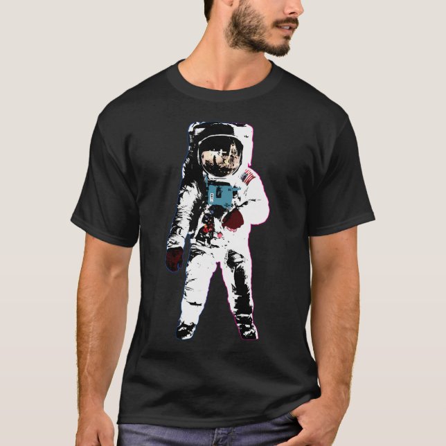 Camiseta Apollo 11 Astronauta Espacial (Frente)