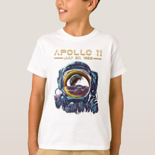 Camiseta Apollo 11 Design do Astronauta Espacial da NASA