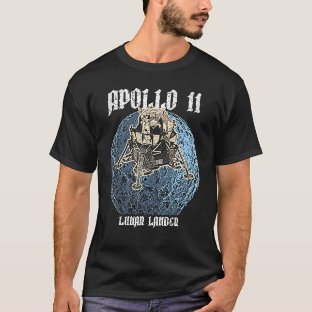 Camiseta Apollo 11 Lunar Spacecraft Moon Landing 196 (Frente)