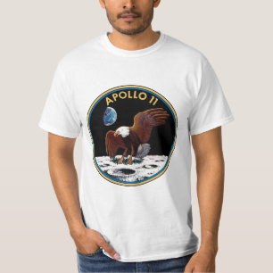 Camiseta Apollo 11 Patch de Missão